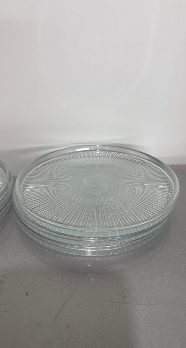 6 Kişilik Lüks Cam Pasta Takımı - Görsel 4