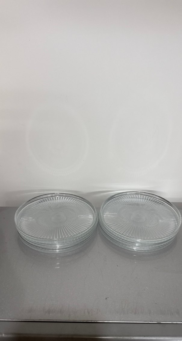 6 Kişilik Lüks Cam Pasta Takımı - Görsel 3