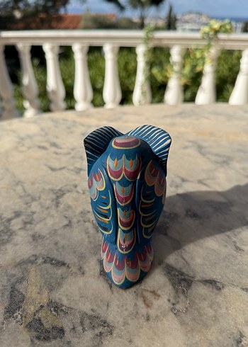 Renkli Baykuş Figürinleri Ahşap Seti - Görsel 4