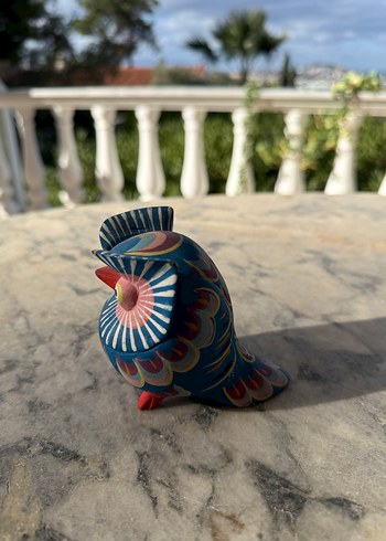 Renkli Baykuş Figürinleri Ahşap Seti - Görsel 3