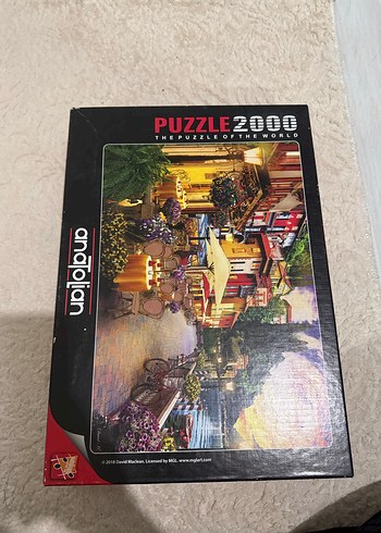 Anadolian Puzzle 2000 Parça Çok Renkli - Görsel 2