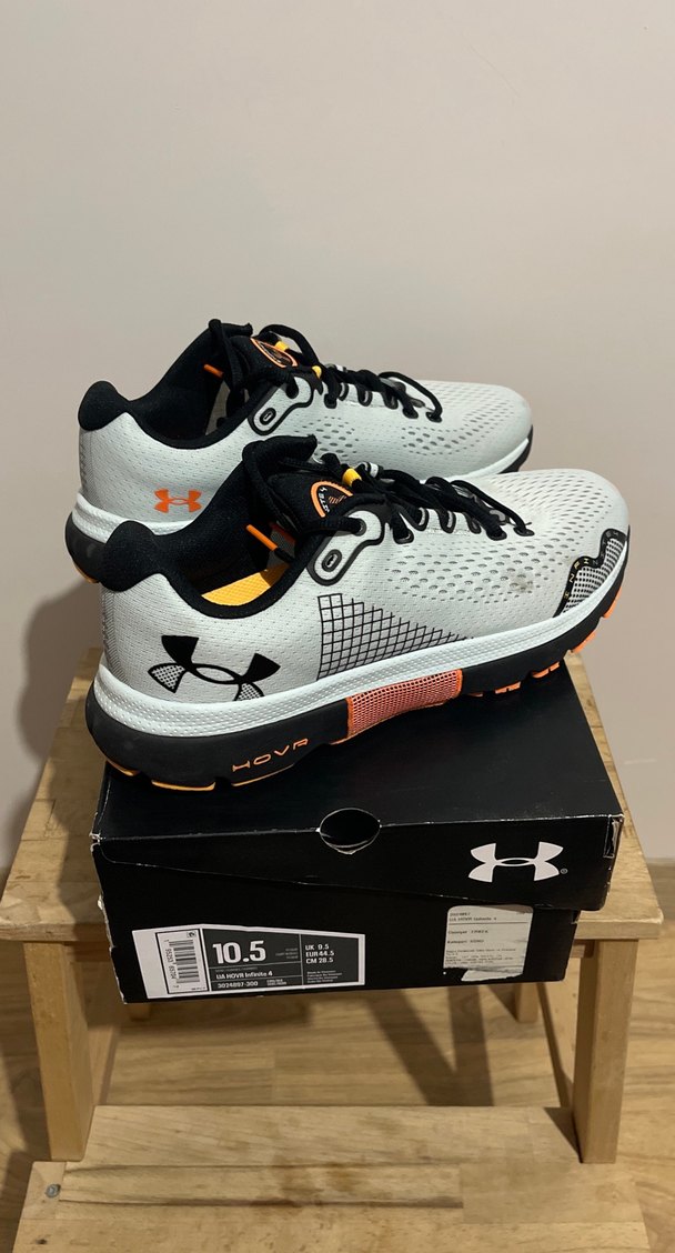 Under Armour Beyaz Gri Erkek Spor Ayakkabı 44.5 - Görsel 5