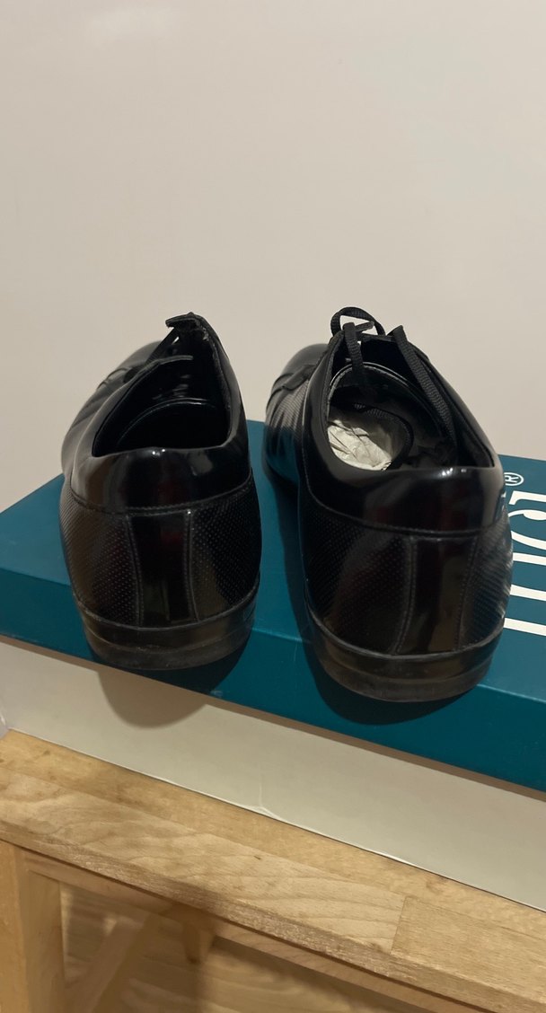 Siyah Bağcıklı Erkek Klasik Ayakkabı - Görsel 4