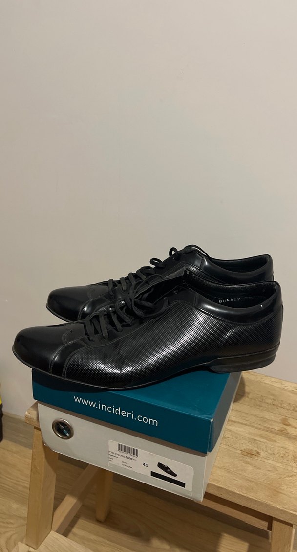 Siyah Bağcıklı Erkek Klasik Ayakkabı - Görsel 3