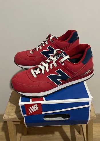 New Balance Erkek Kırmızı Spor Ayakkabı, 44.5 numara - Görsel 4