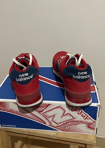 New Balance Erkek Kırmızı Spor Ayakkabı, 44.5 numara - Görsel 3