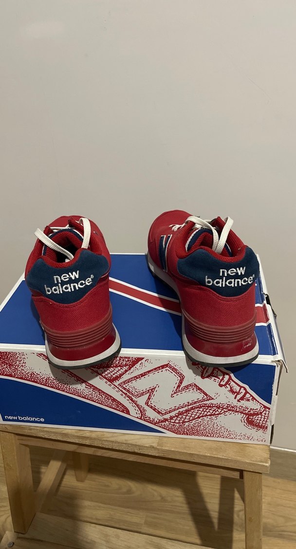 New Balance Erkek Kırmızı Spor Ayakkabı, 44.5 numara - Görsel 3