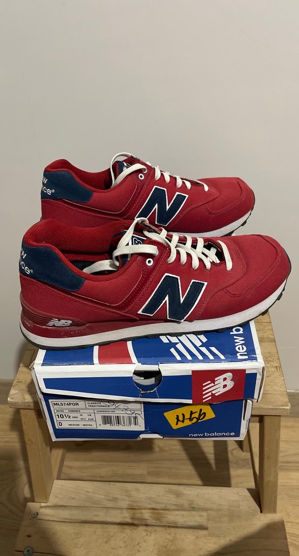 New Balance Erkek Kırmızı Spor Ayakkabı, 44.5 numara - Görsel 2