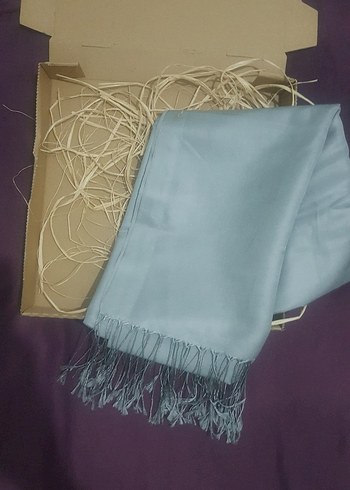 Yüzde yüz ipek ipekevi şal - Görsel 2