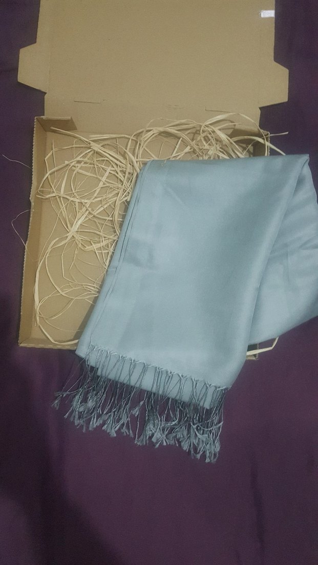 Yüzde yüz ipek ipekevi şal - Görsel 2