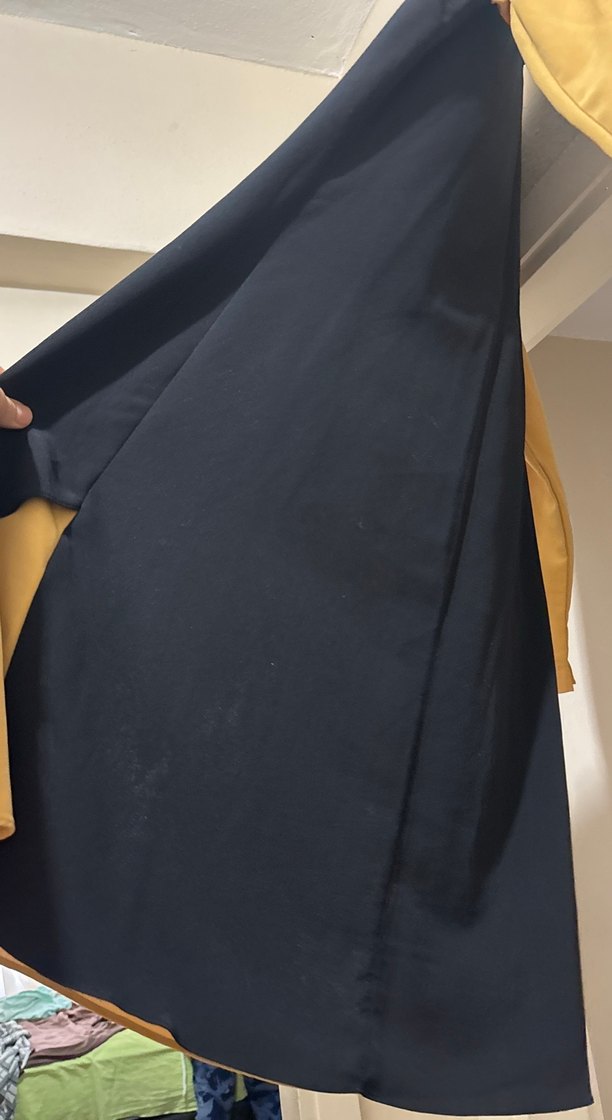 Sarı Uzun Kollu Minimalist Kadın Tunik - Görsel 4