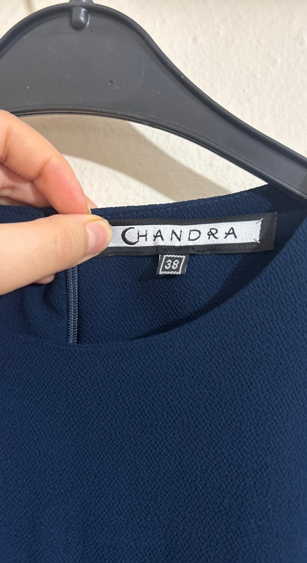 CHANDRA Mavi Desenli Hamile Bluzu - Görsel 2