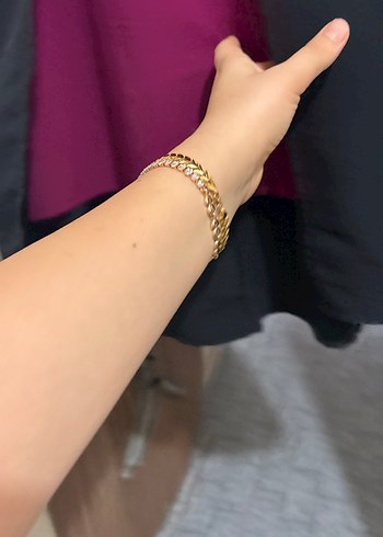 Uzun Mor Kadın Ofis Kabanı - Görsel 2