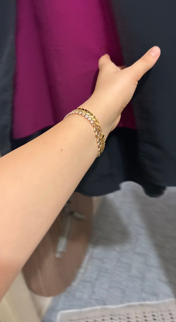 Uzun Mor Kadın Ofis Kabanı - Görsel 2