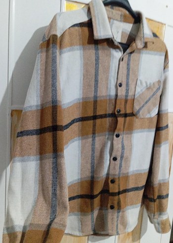 Uzun Ekose Desenli oduncu gömleği - Görsel 3