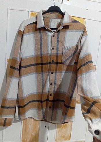 Uzun Ekose Desenli oduncu gömleği - Görsel 4