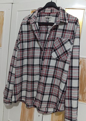 Erkek Bej Kareli Uzun Kollu Gömlek - Görsel 5