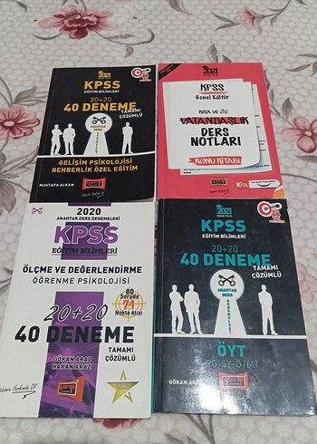 KPSS 40 Deneme ve Ders Notları Seti - Görsel 2