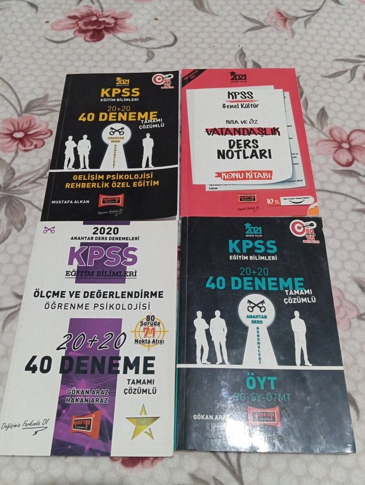 KPSS 40 Deneme ve Ders Notları Seti - Görsel 2