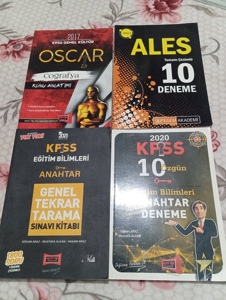 ALES ve KPSS 10 Deneme ve Konu Anlatımı Kitapları - Görsel 2