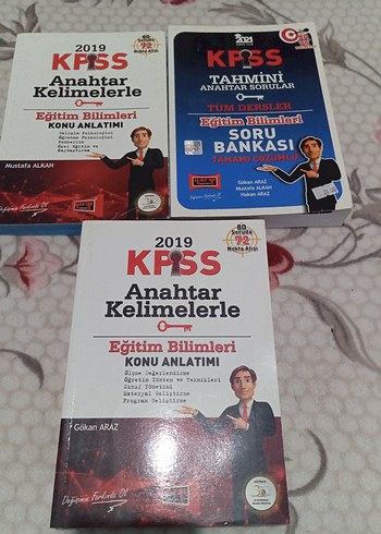 KPSS Eğitim Bilimleri Soru Bankası ve Konu Anlatımı Kitapları - Görsel 3