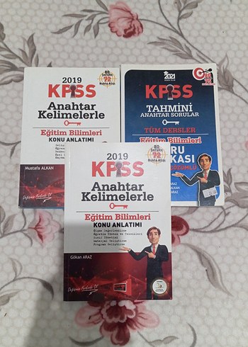 KPSS Eğitim Bilimleri Soru Bankası ve Konu Anlatımı Kitapları - Görsel 2