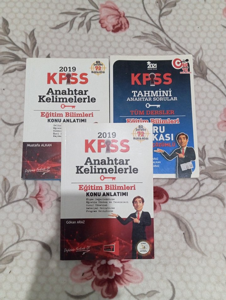 KPSS Eğitim Bilimleri Soru Bankası ve Konu Anlatımı Kitapları - Görsel 2