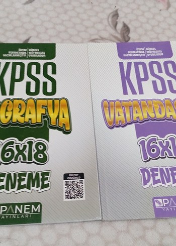 KPSS Coğrafya ve Vatandaşlık 16x15 Deneme Kitabı - Görsel 2