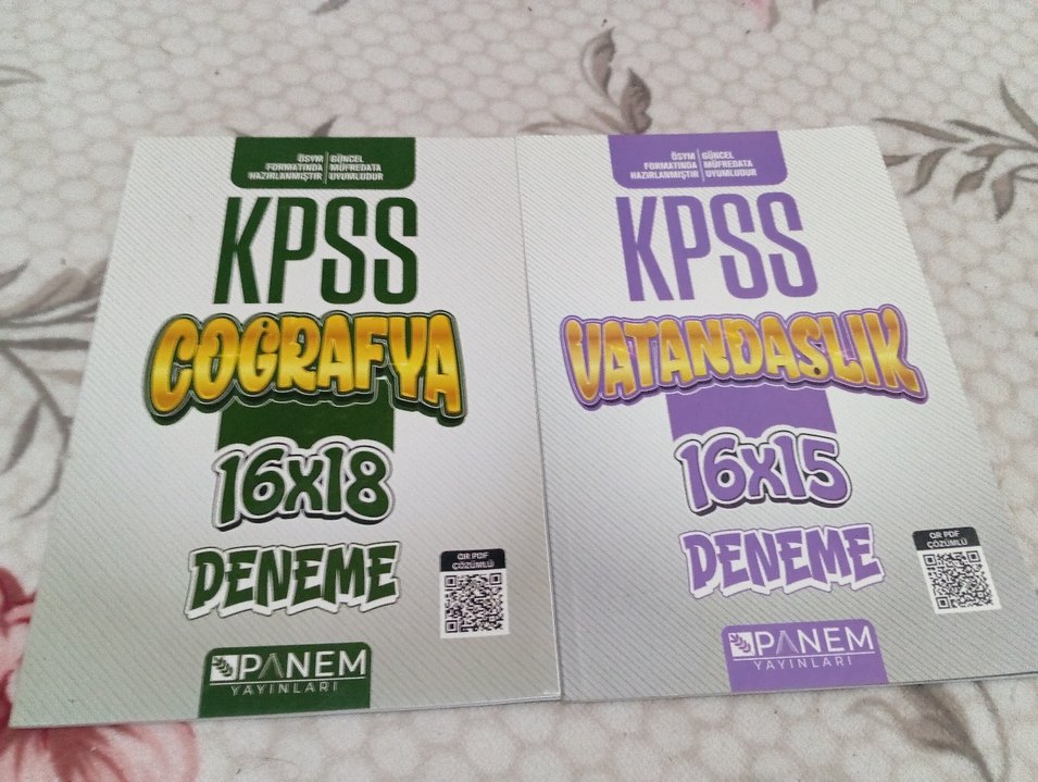 KPSS Coğrafya ve Vatandaşlık 16x15 Deneme Kitabı - Görsel 2