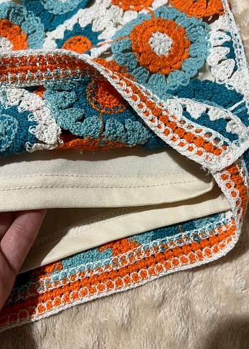 Renkli Desenli Örme İkili Takım - Görsel 7