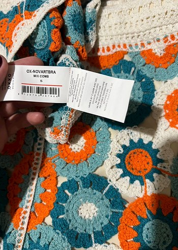 Renkli Desenli Örme İkili Takım - Görsel 3