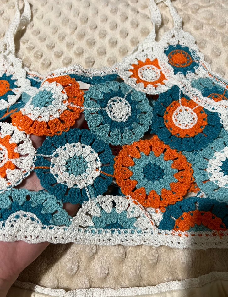 Renkli Desenli Örme İkili Takım - Görsel 4