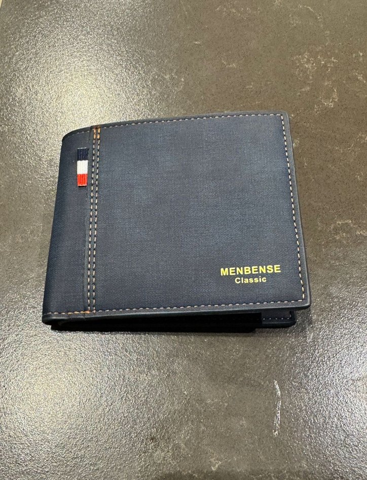 Mavi Erkek Cüzdanı - Menbense Classic - Görsel 2