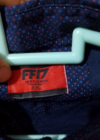 Erkek Lacivert Uzun Kollu Düğmeli Gömlek - Görsel 3