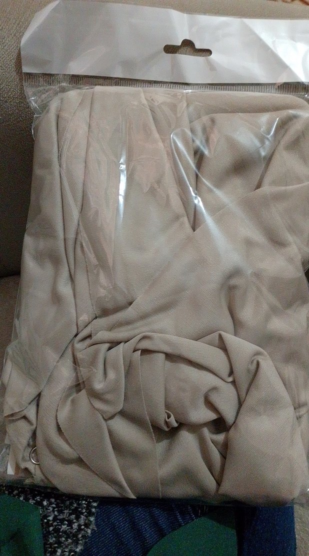 Bej Drapeli Bohem Kadın Şalı - Görsel 3