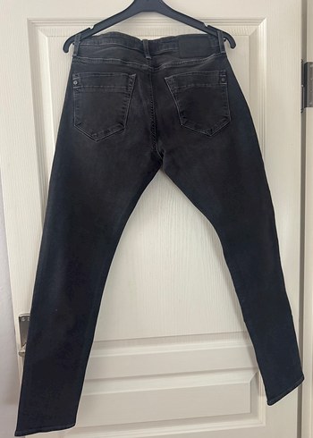 Taşlanmış Gri Erkek Denim Pantolon  Fit - Görsel 6