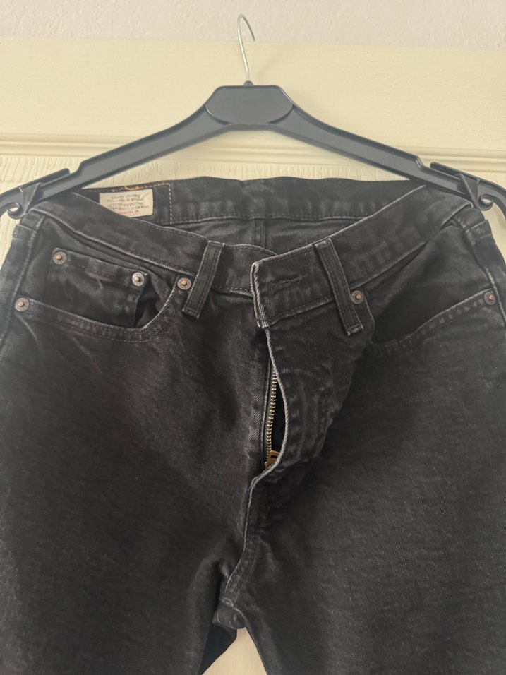 Siyah Erkek Denim Pantolon,  Fit - Görsel 2