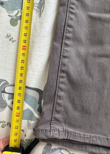 Gri  Fit Denim Erkek Pantolon - Görsel 6