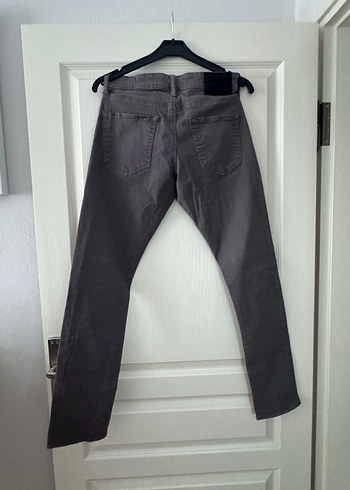 Gri  Fit Denim Erkek Pantolon - Görsel 2