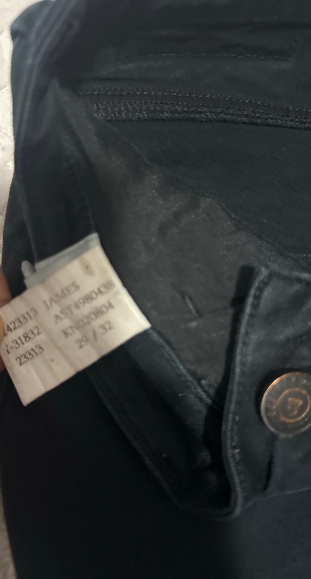 Erkek lacivert  Jean 29/32 beden - Görsel 4