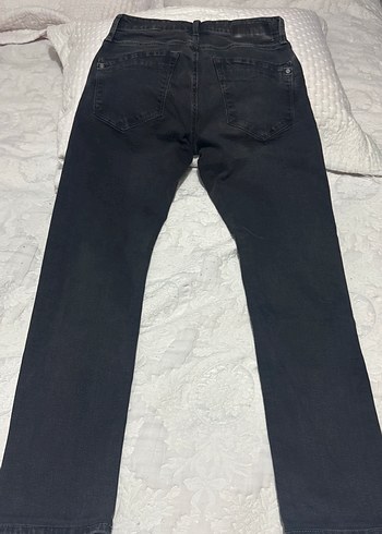 Taşlanmış Gri Erkek Denim Pantolon beden 28/32 - Görsel 2