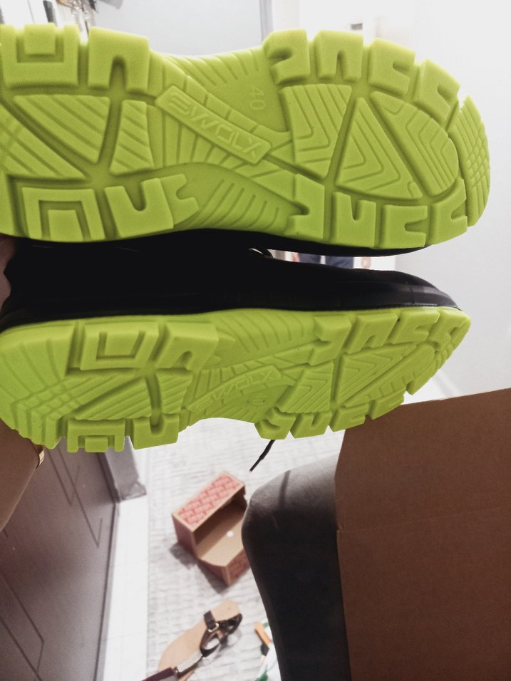 Yeşil Renkli Erkek iş güvenliği Ayakkabı - Görsel 3