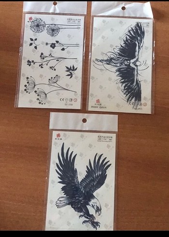 Siyah Dövme Desenli Tırnak Süslemeleri - Görsel 8