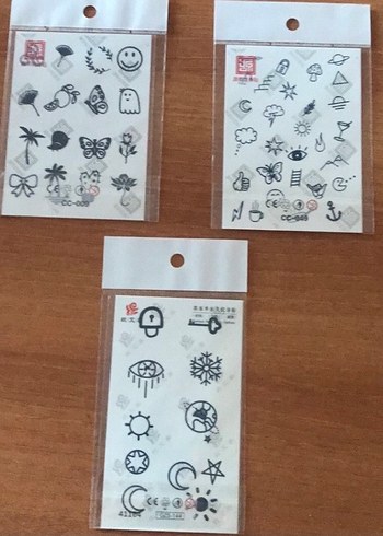 Siyah Dövme Desenli Tırnak Süslemeleri - Görsel 4