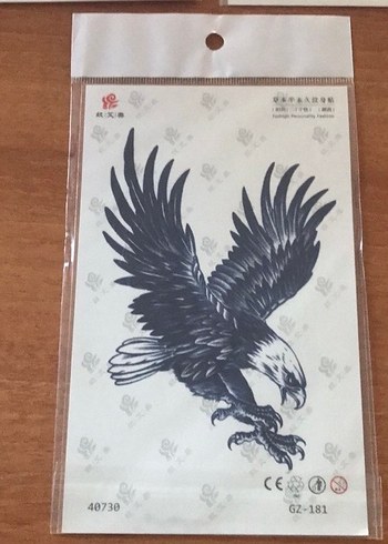 Siyah Dövme Desenli Tırnak Süslemeleri - Görsel 5