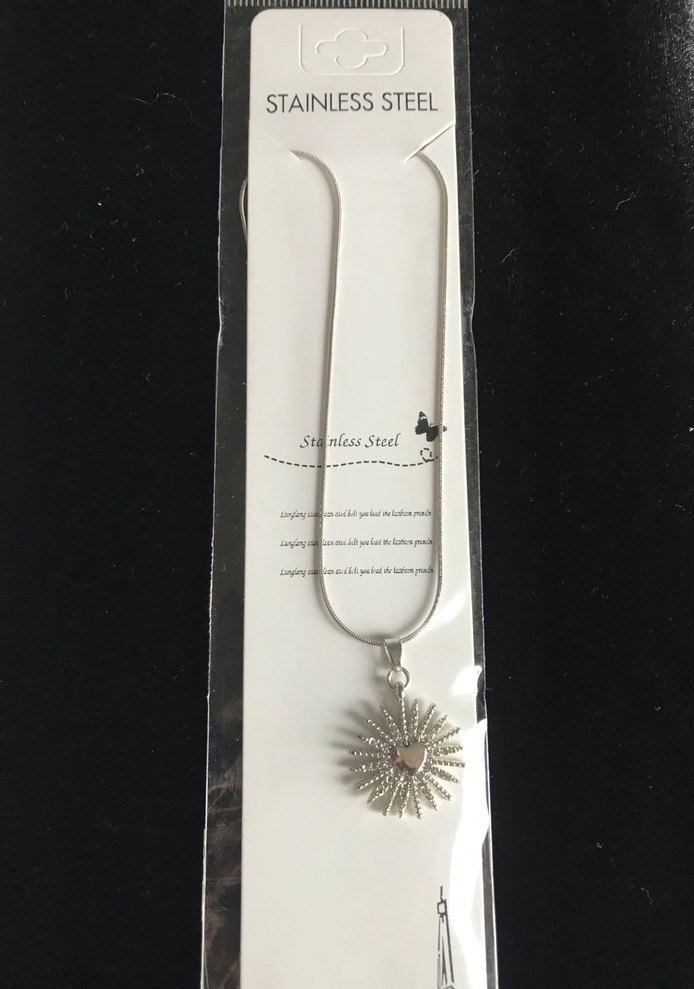 Uzun Zincir Detaylı Altın Renkli Kadın Kolye - Görsel 4