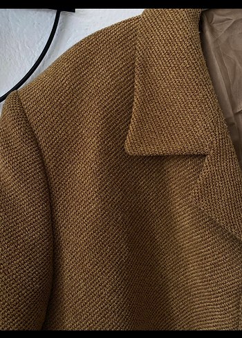 Kahverengi unısex blazer Ceket - Görsel 2