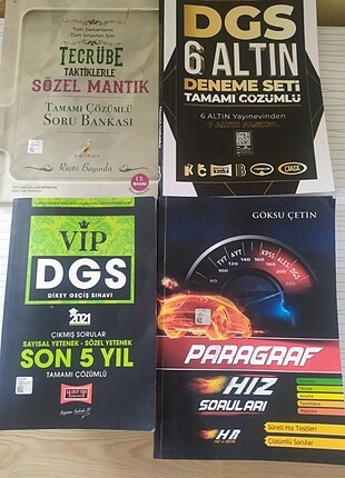 DGS test kitabı