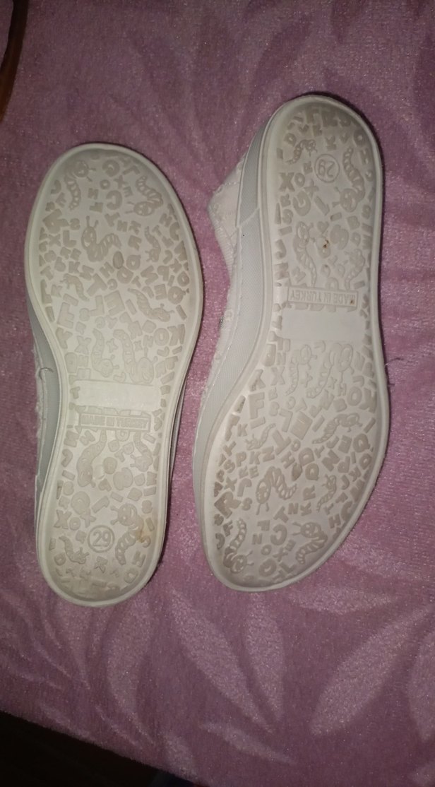 Kız Çocuk Beyaz Dantel Detaylı Babet - Görsel 2