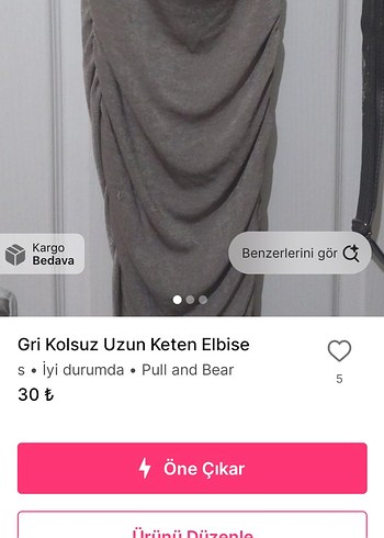 Bej Kadın Midi Uzun Tulum 2li - Görsel 3